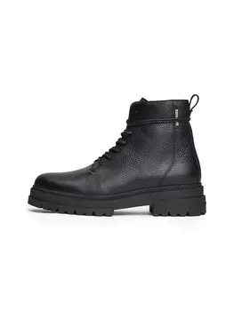 Ботинки на шнуровке TOMMY HILFIGER Lace-Up Boots, черный