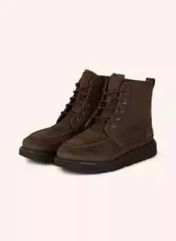 Ботинки на шнуровке Ugg, коричневый