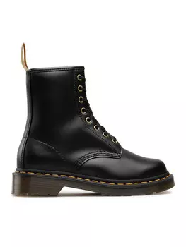 Ботинки на шнуровке Vegan 1460 Dr. Martens, черный