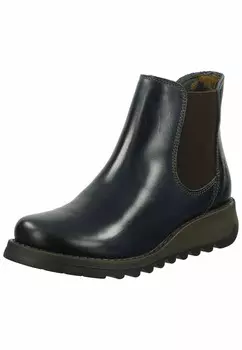 Ботинки на танкетке Fly London, синий