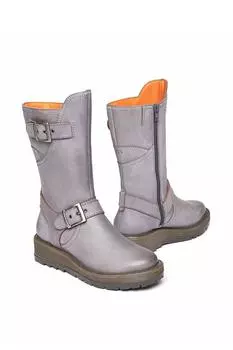 Ботинки на танкетке 'Orke' средней длины Moshulu, синий