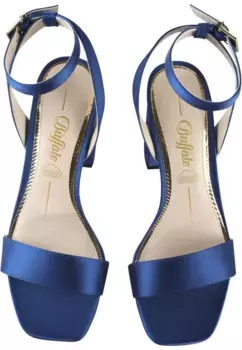 Ботинки на высоком каблуке Buffalo " Buffalo Женское Buffalo Charlotte Neat Vegan Satin", синий