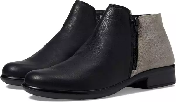 Ботинки Naot Helm, цвет Soft Black Leather/Speckled Beige Leather