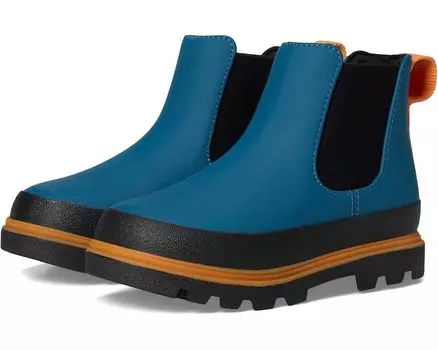 Ботинки Native Shoes Kids Kensington Chelsea, цвет Selvage Blue/Jiffy Black/Apricot Orange