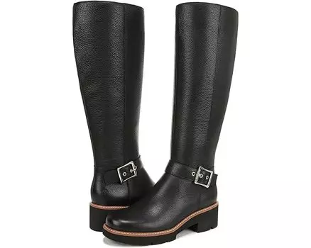 Ботинки Naturalizer Darry Tall Wide Calf Water-Repellent, цвет Black Leather