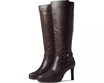 Ботинки Naturalizer Taelynn Wide Calf, цвет Forest Brown Wide Calf Snake