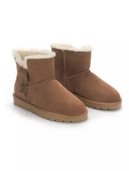 Ботинки NICEBAY Leder Winter Labia, светло-коричневый