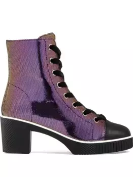 Ботинки Nidir на шнуровке Giuseppe Zanotti, фиолетовый