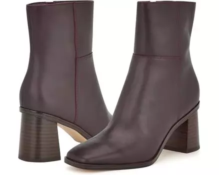Ботинки Nine West Dither, цвет Dark Red Leather