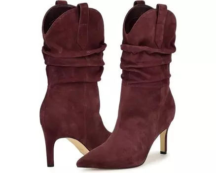 Ботинки Nine West Gonda, цвет Dark Red Suede