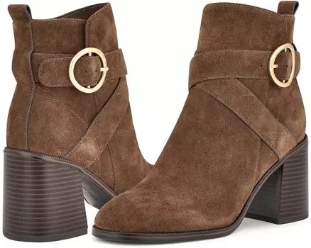 Ботинки Nine West Needyou, цвет Dark Brown Suede