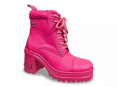 Ботинки Ninety Union Thunder Platform, цвет фуксия