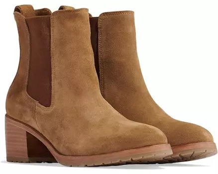 Ботинки Nisolo Ana Go-To Heeled Chelsea, цвет Taupe