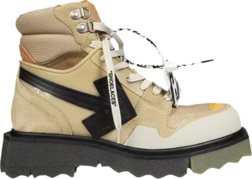 Ботинки Off-White Hiking Sneaker Boot Beige, коричневый