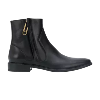 Ботинки Off-White Paperclip Chelsea Zip Boot 'Black', черный