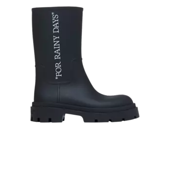 Ботинки Off-White Wmns Reboot 'For Rainy Days - Black White', черный