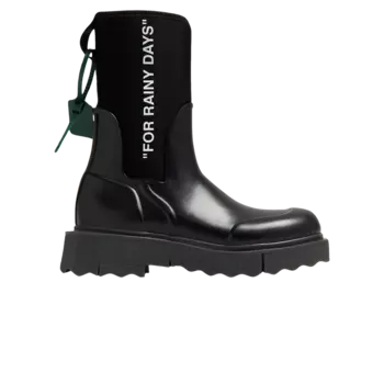 Ботинки Off-White Wmns Sponge Rubber Rain Boot, черный
