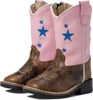 Ботинки Old West Boots Pretty, цвет Cactus Brown Foot/Pink Shaft