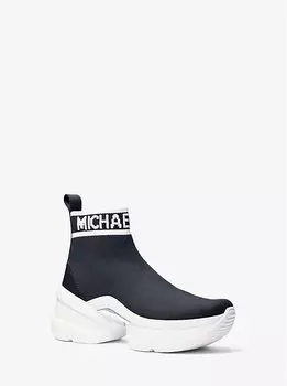 Ботинки Olympia из эластичного трикотажа Michael Kors, синий