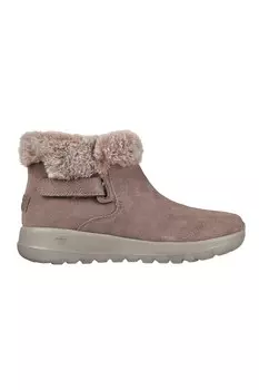 Ботинки On The Go Joy из нубука Skechers, коричневый