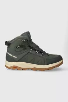 Ботинки Outchill TS CSWP Salomon, зеленый