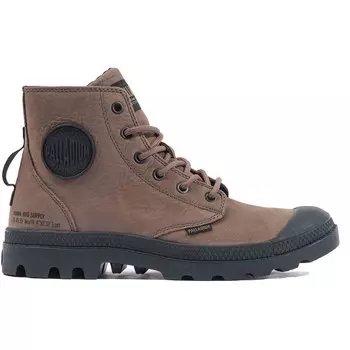 Ботинки Palladium Pampa Hi Supply Leather, коричневый