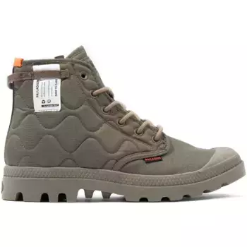 Ботинки Palladium Pampa Re-Quilted, зеленый/серый