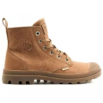 Ботинки Palladium Pampa Zip Leather ESS, коричневый