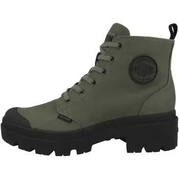 Ботинки Palladium Schnr Pallabase Twill, темно-зеленый