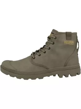 Ботинки Palladium Schnr Pampa Hi Coated, цвет dunkelgruen