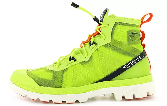 Ботинки Pampa Outdoor унисекс неоновый желтый Palladium