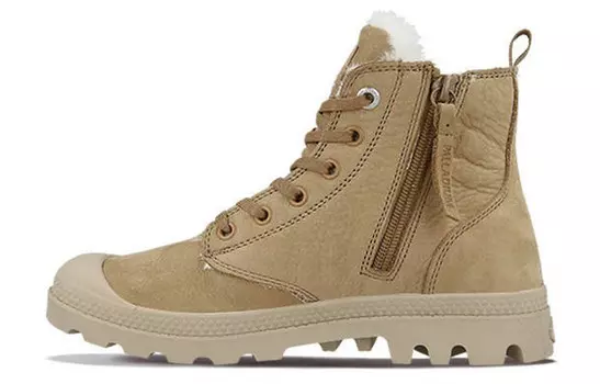 Ботинки Pampa Outdoor женские светло-коричневые Palladium