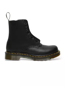 Ботинки pascal con zip in pelle nappa Dr. Martens, черный