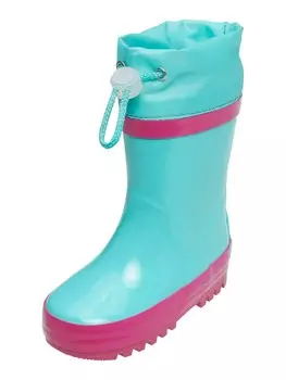Ботинки PLAYSHOES Rubber Boots, бирюзовый