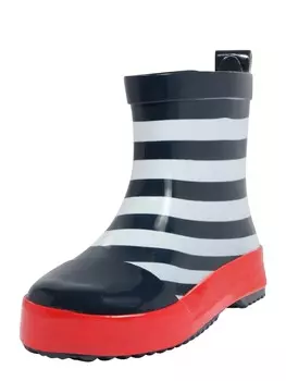 Ботинки PLAYSHOES Rubber Boots, цвет marine blue/Blood red