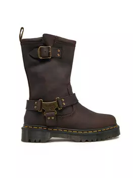 Ботинки по щиколотку Anistone Tall Leather Biker31901201 Dr. Martens, коричневый