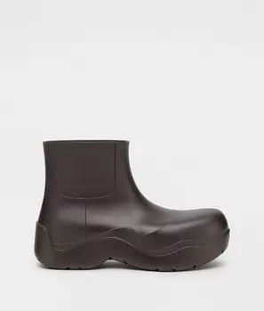 Ботинки по щиколотку для луж Bottega Veneta, карамельный
