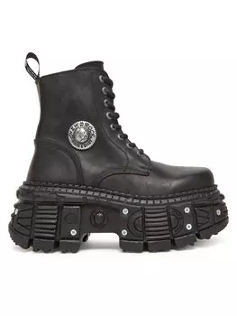 Ботинки по щиколотку M-OVERZTANK001-C1 New Rock, черный