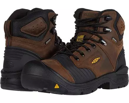Ботинки Portland Waterproof (Carbon-Fiber Toe) KEEN Utility, темная земля