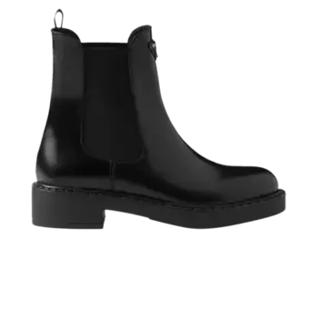 Ботинки Prada Wmns Brushed Leather Chelsea Boot Black, черный