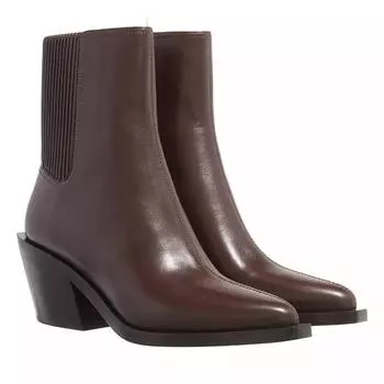 Ботинки prestyn leather bootie Coach, коричневый