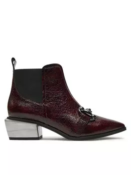 Ботинки R.Polaski 1544, вишневый/бордовый