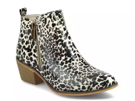 Ботинки Rebel Journee, Beige/Black Leopard