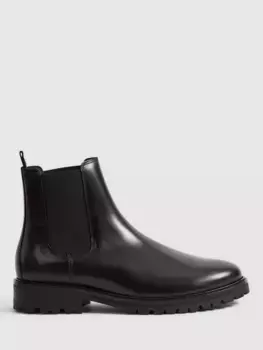 Ботинки Reiss Chiltern Leather Chelsea, черный