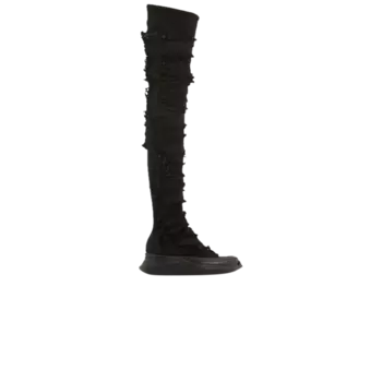 Ботинки Rick Owens Wmns DRKSHDW Gethsemane Stretch Abstract Stocking Boots, черный