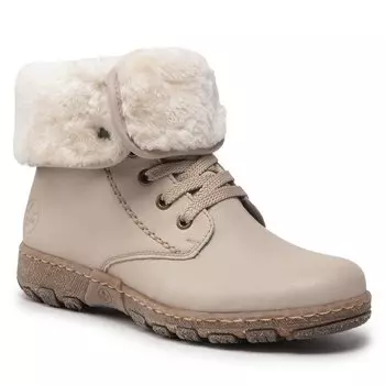 Ботинки Rieker, бежевый