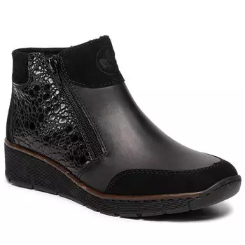 Ботинки Rieker, черный