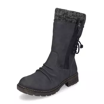 Ботинки rieker Halbschaft Stiefel, серый