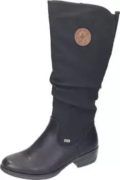 Ботинки rieker Klassische Stiefel: Wadenhoch, черный