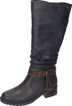 Ботинки rieker Klassische Stiefel: Wadenhoch, цвет nightblue/schoko